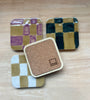 Coasters, Checkered Mix