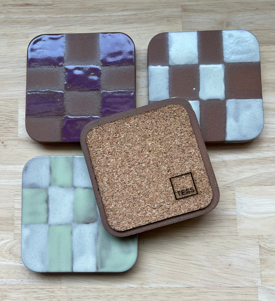 Coasters, Checkered Mix