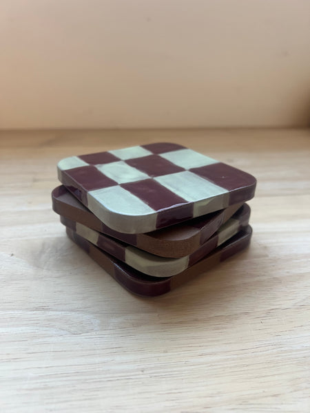 Coasters, Checkered Mix