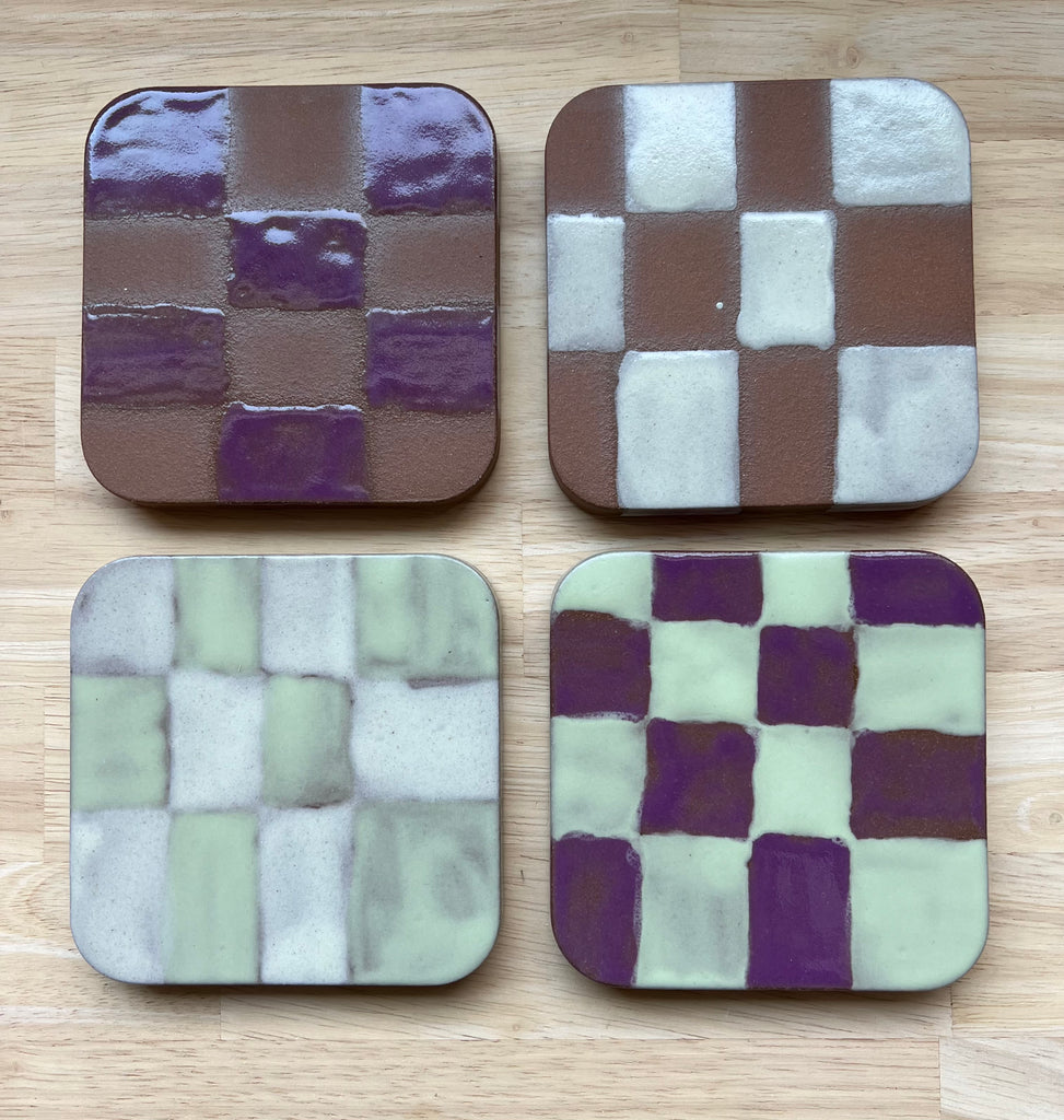 Coasters, Checkered Mix