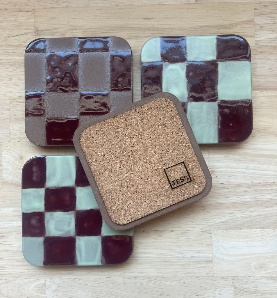 Coasters, Checkered Mix